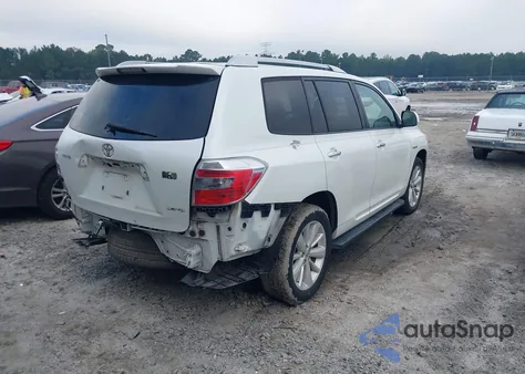 2008 Toyota Highlander Hybrid Limited from USA, damaged, VIN JTEEW44A282020731